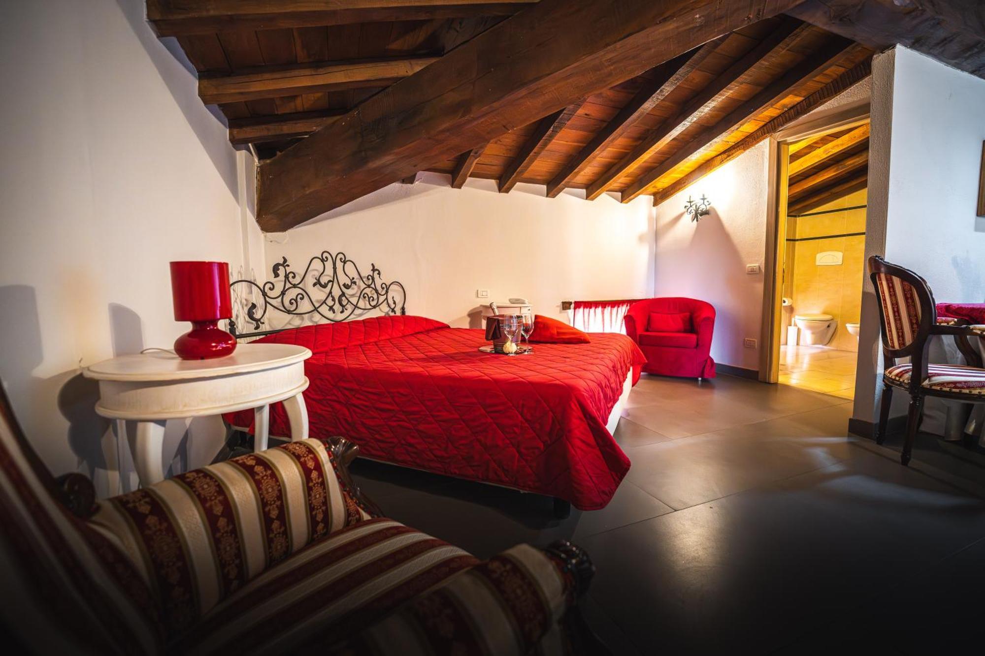 Cortemaggiore Hotel La Tavola Rotonda חדר תמונה